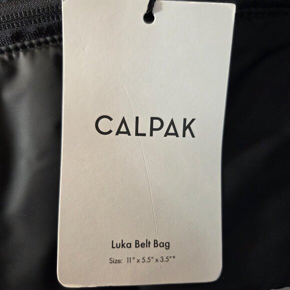 NWT Calpak Luka Belt/Crossbody Bag in Matte Black - Picture 11 of 12